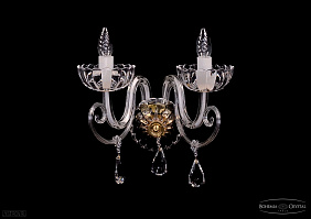 Бра хрустальное Bohemia IVELE Crystal 1333/2/G