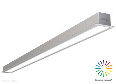Встраиваемый светодиодный светильник 28,8Вт 1,5м Donolux Led line in DL18502M150WW30L5