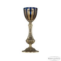 Настольная лампа Bohemia Ivele Crystal Florence 71100L/15 GB P1 Amber-Blue/H-1H
