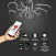 Потолочный светодиодный светильник с управлением по Wi-Fi Eurosvet Rosca 90236/8 чёрный кофе Smart