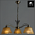 Люстра подвесная Arte Lamp LUCIANA A8108LM-3AB