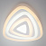 Светодиодный потолочный светильник Eurosvet Siluet 90116/1 белый