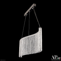 Хрустальная подвесная светодиодная люстра APL LED Sicilia SH07.100.A.Ni.4000