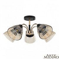 Потолочная люстра Arte Milano 320119/5 FG+BK