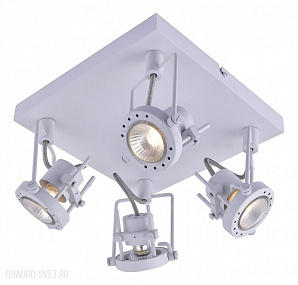Спот Arte Lamp Costruttore A4300PL-4WH