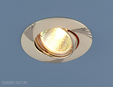 Точечный светильник Elektrostandard 8004 MR16 PS/N перл.серебро/никель