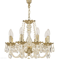 Хрустальная подвесная люстра Bohemia IVELE Crystal 1601/8/141 G