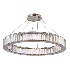 Подвесная хрустальная светодиодная люстра Arti Lampadari Anzio L 1.5.80.100 N