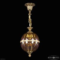 Хрустальный подвесной светильник Bohemia IVELE Crystal 5680/17 G Shampan/M-1H