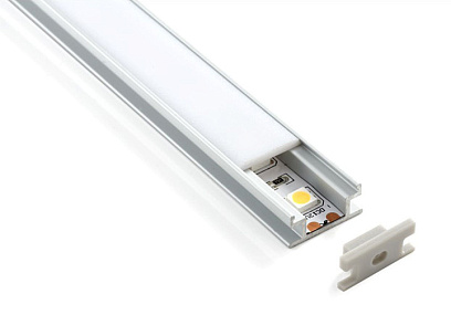 Комплект заглушек для встраиваемого напольного алюминиевого профиля для светодиодной ленты (10 пар) Elektrostandard ZLL-2-ALP002