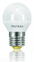 Лампа светодиодная VOLTEGA шар 5,7W Е27 2800К