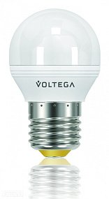 Лампа светодиодная VOLTEGA шар 5,7W Е27 2800К