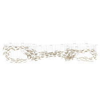 Каскадная люстра L'Arte Luce Contour L63004