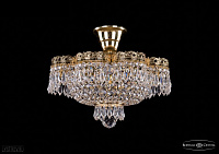 Хрустальная потолочная люстра Bohemia IVELE Crystal 1930/35Z/G