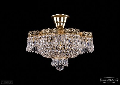 Хрустальная потолочная люстра Bohemia IVELE Crystal 1930/35Z/G