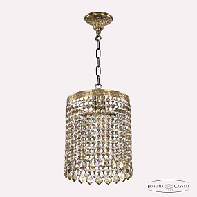 Хрустальный подвесной светильник Bohemia IVELE Crystal 19201/20IV Pa Leafs R801