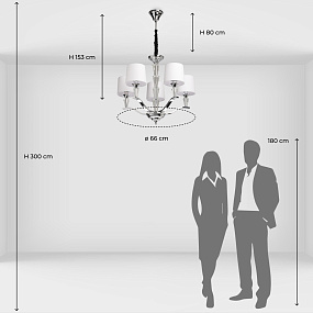Подвесная люстра MW-Light Палермо 386018305