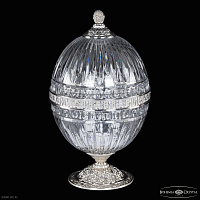 Хрустальная настольная лампа Bohemia IVELE Crystal 5680L/18 Ni Clear/M-1G