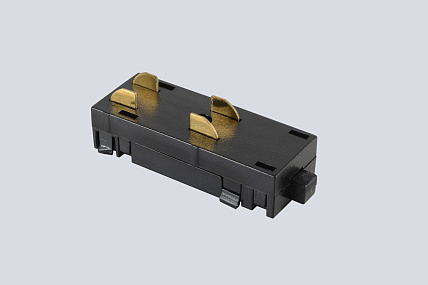 Соединитель питания прямой для шинопровода 220V Crystal Lux SPACE 220 CLT 0.205 03 BL