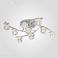 Люстра потолочная Eurosvet Calipso 80105/9 хром