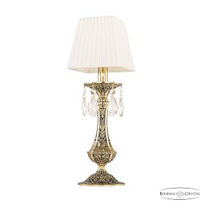 Настольная лампа с хрусталем Bohemia Ivele Crystal Florence 71100L/1 GB SQ01