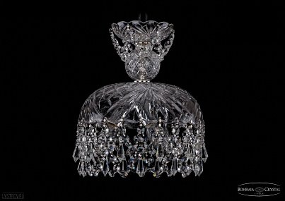 Хрустальный подвесной светильник Bohemia IVELE Crystal 7711/25/Ni/Drops