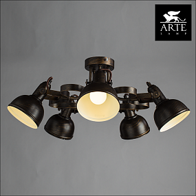 Люстра потолочная Arte Lamp MARTIN A5216PL-5BR