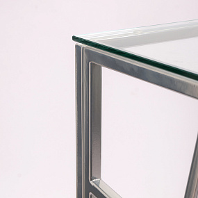 Узкий консольный столик в прихожую AllConsoles  1052-CS clear