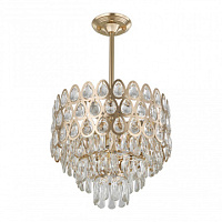 Подвесная хрустальная люстра Arte Milano 372019/6/300/390 GD