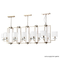 Большая люстра Crystal Lux NICOLAS SP12 L1600 GOLD/WHITE