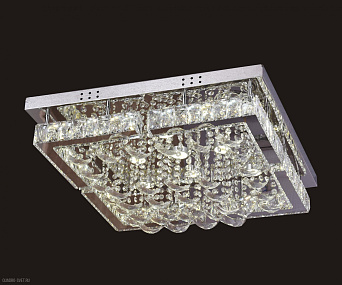 Хрустальная потолочная светодиодная люстра KINK Light Тор-Кристалл 08647(3000-6000K)
