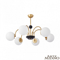 Потолочная люстра Arte Milano 312066/D850/6 BS/BK