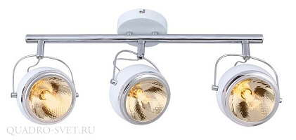 Спот Arte Lamp ORBITER A4509PL-3WH