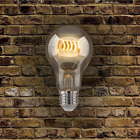 Светодиодная филаментная лампа LOFT 6W 4200K E27 (A60 спираль прозрачный) Eurosvet