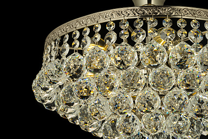 Хрустальная потолочная люстра Arti Lampadari Castellana E 1.3.38.501 N