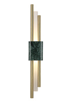 Бра светодиодное Crystal Lux CARTA AP6W LED GREEN/BRASS