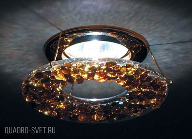 Декоративное стекло для встраиваемого светильника Donolux СФ 110.02.colour castor.6