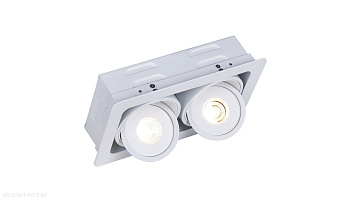 Встраиваемый точечный светильник Arte Lamp STUDIO A3007PL-2WH