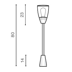 Ландшафтный светильник Azzardo Rasmus AZ4483