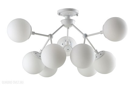 Потолочная люстра Crystal Lux MEDEA PL9 WHITE