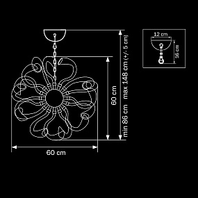 Люстра потолочная Lightstar Stella 892126