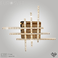 Потолочная светодиодная люстра Eurosvet Soprano 90041/6 золото