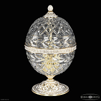 Хрустальная настольная лампа Bohemia IVELE Crystal 5680L/20 GW Clear/M-1F