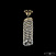 Хрустальный подвесной светильник Bohemia IVELE Crystal 19203/20IV G Leafs