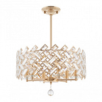 Подвесная хрустальная люстра Arte Milano 377019/6/300/470 GD