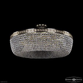 Хрустальная потолочная люстра Bohemia IVELE Crystal 19031/80IV GB