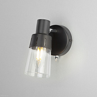 Настенный светильник с выключателем Eurosvet Potter 20081/1 черный