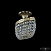 Хрустальная потолочная люстра Bohemia IVELE Crystal 19113/35IV G