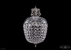 Хрустальный подвесной светильник Bohemia IVELE Crystal 1677/30/NB