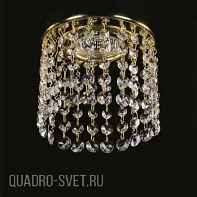 Встраиваемый хрустальный светильник ArtGlass SPOT 09 CE